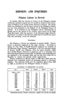 Filipino labour in Hawaii