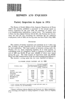 Factory inspection in Japan in 1924