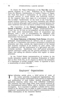 Employers' organisations