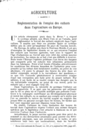 Réglementation de l'emploi des enfants dans l'agriculture en Europe