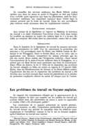 Les problèmes du travail en Guyane anglaise