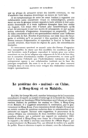 Le problème des "muitsai" en Chine, à Hong-Kong et en Malaisie