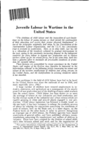 Juvenile labour in wartime in the United States