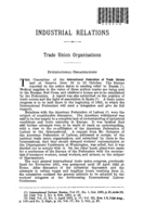 Trade union organisations