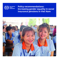 Policy recommendations: increasing gender equality in social insurance pensions in Viet Nam