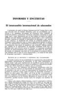 El intercambio internacional de educandos