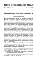 Las condiciones de trabajo en Ceilán: II