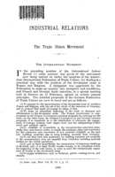 The trade union movement