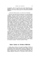 Native labour in northern Rhodesia