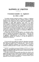 L'assurance-maladie en Angleterre de 1918 à 1923