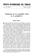Tendencias de la seguridad social en la postguerra: I, Asistencia médica