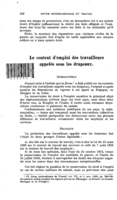 Le contrat d'emploi des travailleurs appelés sous les drapeaux