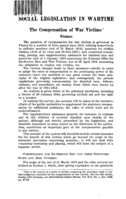 The compensation of war victims: France
