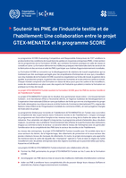 Soutenir les PME de l’industrie textile et de l’habillement: une collaboration entre le projet GTEX-MENATEX et le programme SCORE 