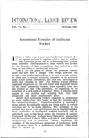 International protection of intellectual workers