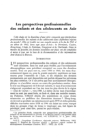 Les perspectives professionnelles des enfants et des adolescents en Asie