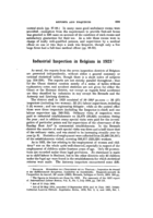 Industrial inspection in Belgium in 1923