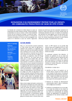 Instauration d'un environnement protegé pour les enfants des communautes productrices de cacao en Côte d’Ivoire