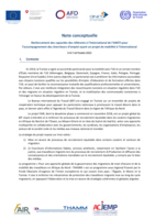 Note conceptuelle: renforcement des capacités des référents à l’international de l’ANETI pour l’accompagnement des chercheurs d’emploi ayant un projet de mobilité à l’international, 5-6-7 septembre 2022