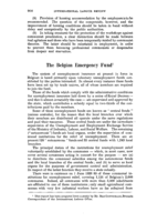 The Belgian emergency fund