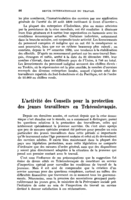 L'activité des Conseils pour Ia protection des jeunes travailleurs en Tchécoslovaquie