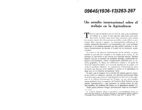 Un estudio internacional sobre el trabajo en la agricultura