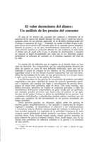 El valor decreciente del dinero: un análisis de los precios del consumo