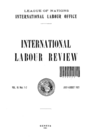 The International Labour Office and the protection of children