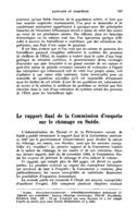Le rapport final de la Commission d'enquête sur le chômage en Suède