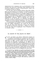 La journée de huit heures au Japon