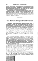 The Turkish co-operative movement