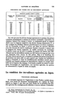 La condition des travailleurs agricoles au Japon