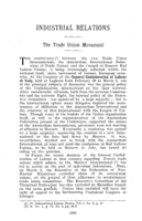 The trade union movement