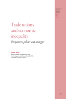 Trade unions and economic inequality: perspectives, policies and strategies