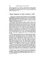 Factory inspection in South Australia in 1923
