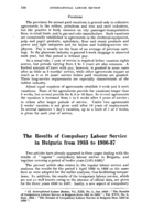 The results of compulsory labour service in Bulgaria from 1933 to 1936-37