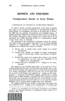 Unemployment benefit in Great Britain