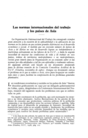 Las normas internacionales del trabajo y los países de Asia