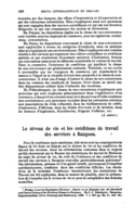 Le niveau de vie et les conditions de travail des ouvriers à Rangoon
