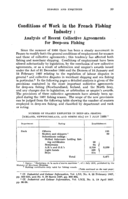 Conditions of work in the French fishing industry: analysis of recent collective agreements for deep-sea fishing