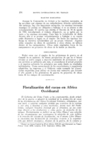 Fiscalización del cacao en Africa Occidental