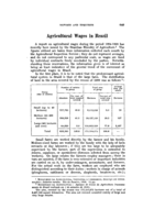 Agricultural wages in Brazil