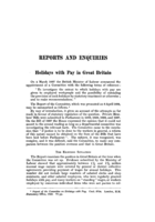 Holidays with pay in Great Britain