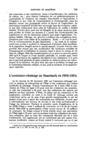 L'assurance-chômage au Danemark en 1923-1924