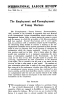 The employment and unemployment of young workers