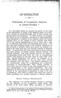 Federations of co-operative societies in Czecho-Slovakia