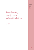 Transforming supply chain industrial relations