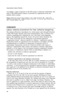 Zimbabwe: labour relations amendment for freer collective bargaining