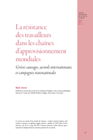 La résistance des travailleurs dans les chaînes d'approvisionnement mondiales: grèves sauvages, accords internationaux et campagnes transnationales