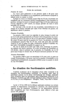 La situation des fonctionnaires mobilisés